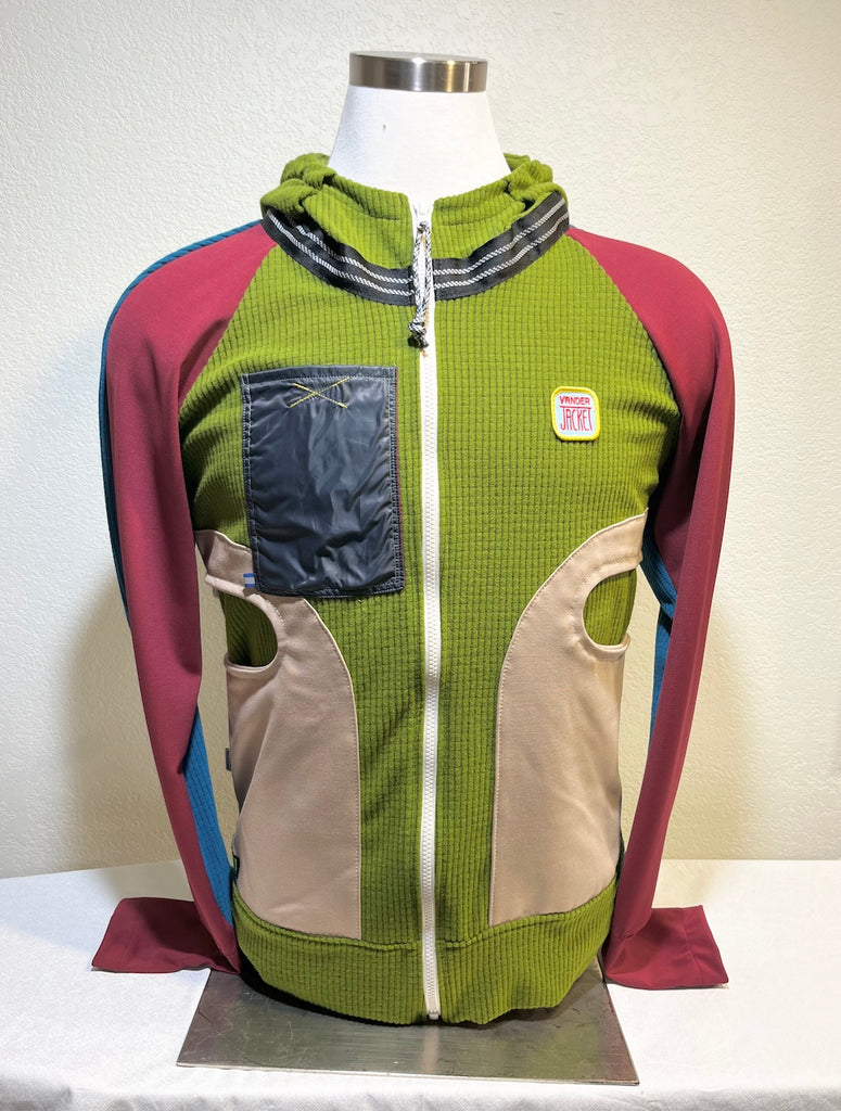 Marsh Size M ReMelly'd! - Vander Jacket | Handmade Eco-Friendly Garments Designed For Runners