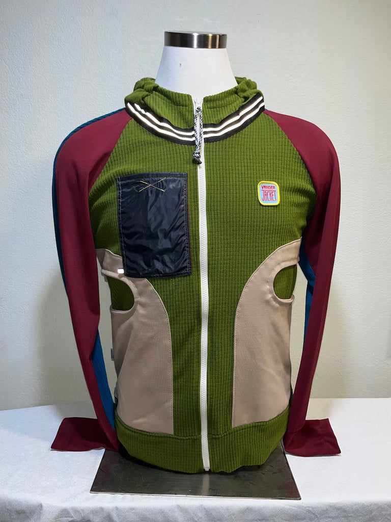 Marsh Size M ReMelly'd! - Vander Jacket | Handmade Eco-Friendly Garments Designed For Runners