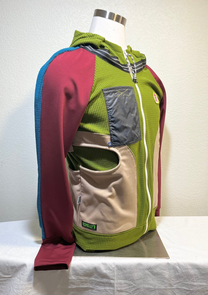 Marsh Size M ReMelly'd! - Vander Jacket | Handmade Eco-Friendly Garments Designed For Runners