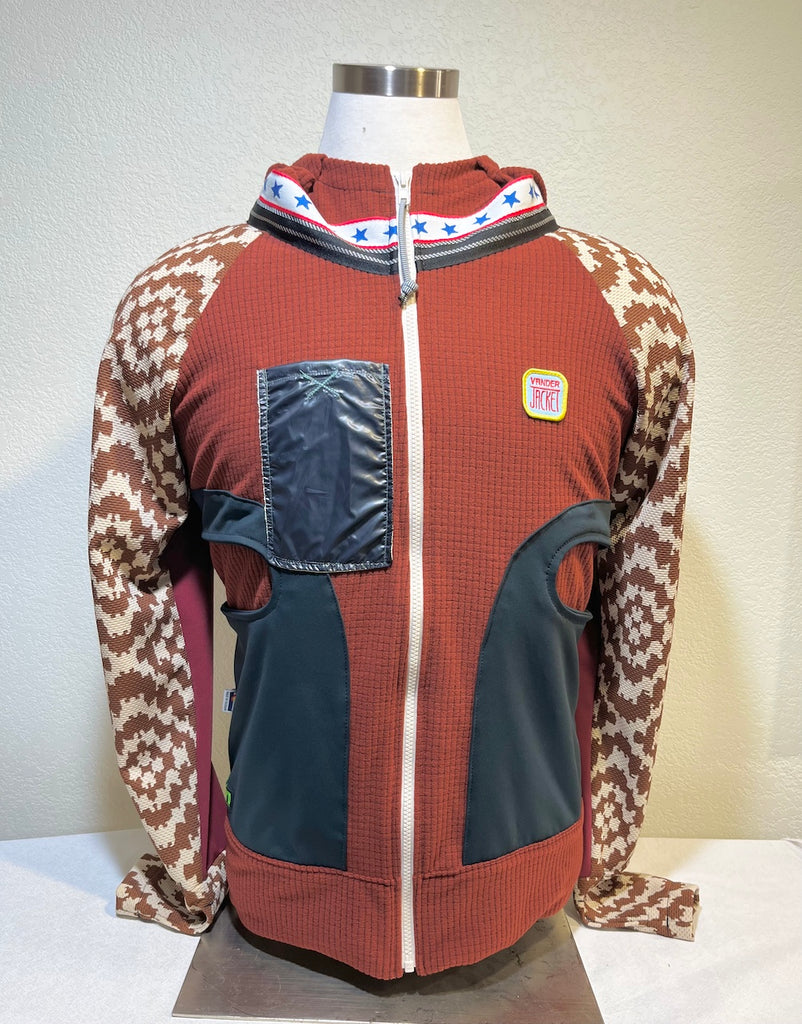 Plateau Size M ReMelly'd! - Vander Jacket | Handmade Eco-Friendly Garments Designed For Runners