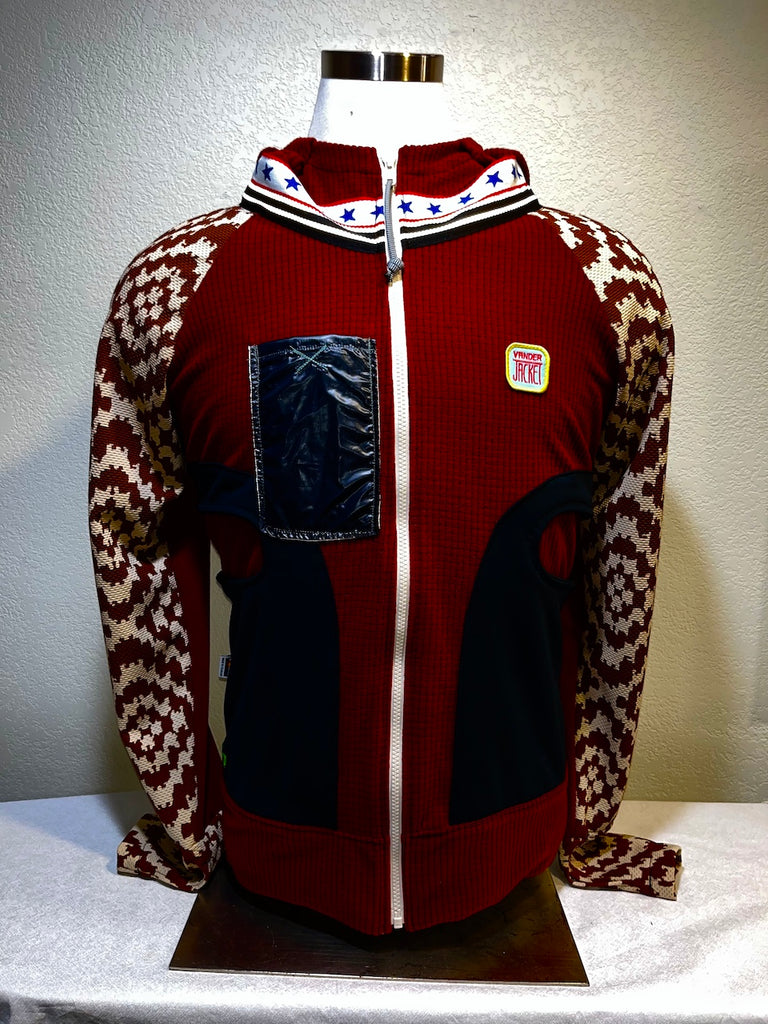 Plateau Size M ReMelly'd! - Vander Jacket | Handmade Eco-Friendly Garments Designed For Runners