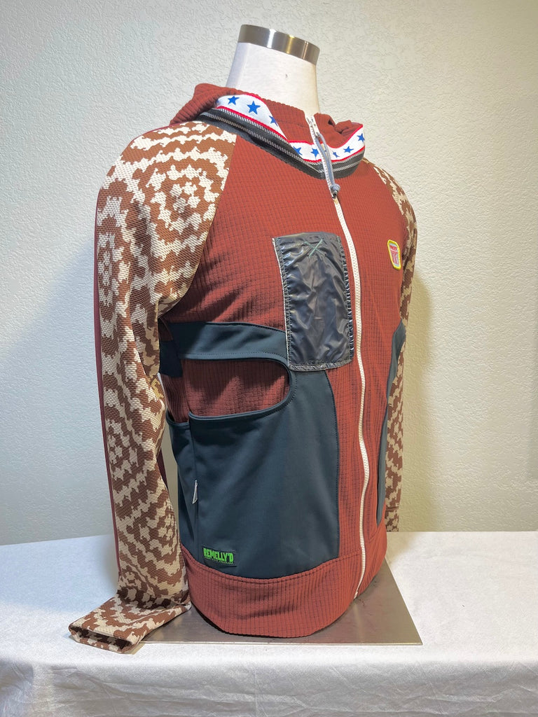 Plateau Size M ReMelly'd! - Vander Jacket | Handmade Eco-Friendly Garments Designed For Runners