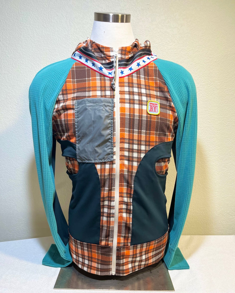 River Size XL ReMelly'd! - Vander Jacket | Handmade Eco-Friendly Garments Designed For Runners