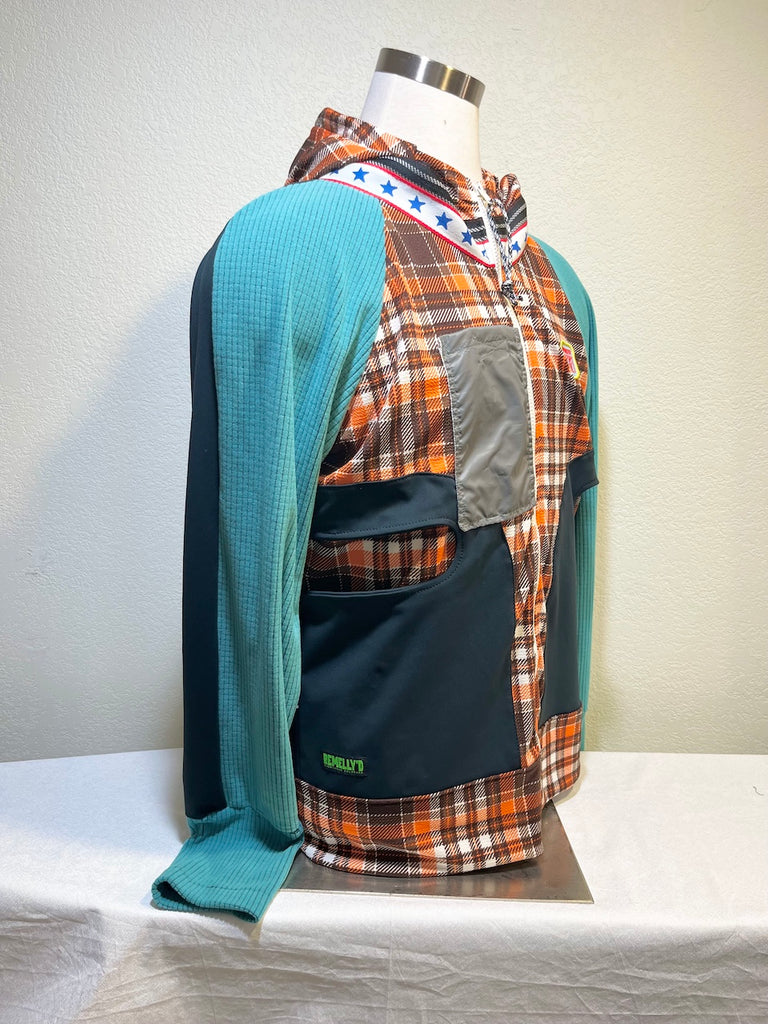 River Size XL ReMelly'd! - Vander Jacket | Handmade Eco-Friendly Garments Designed For Runners