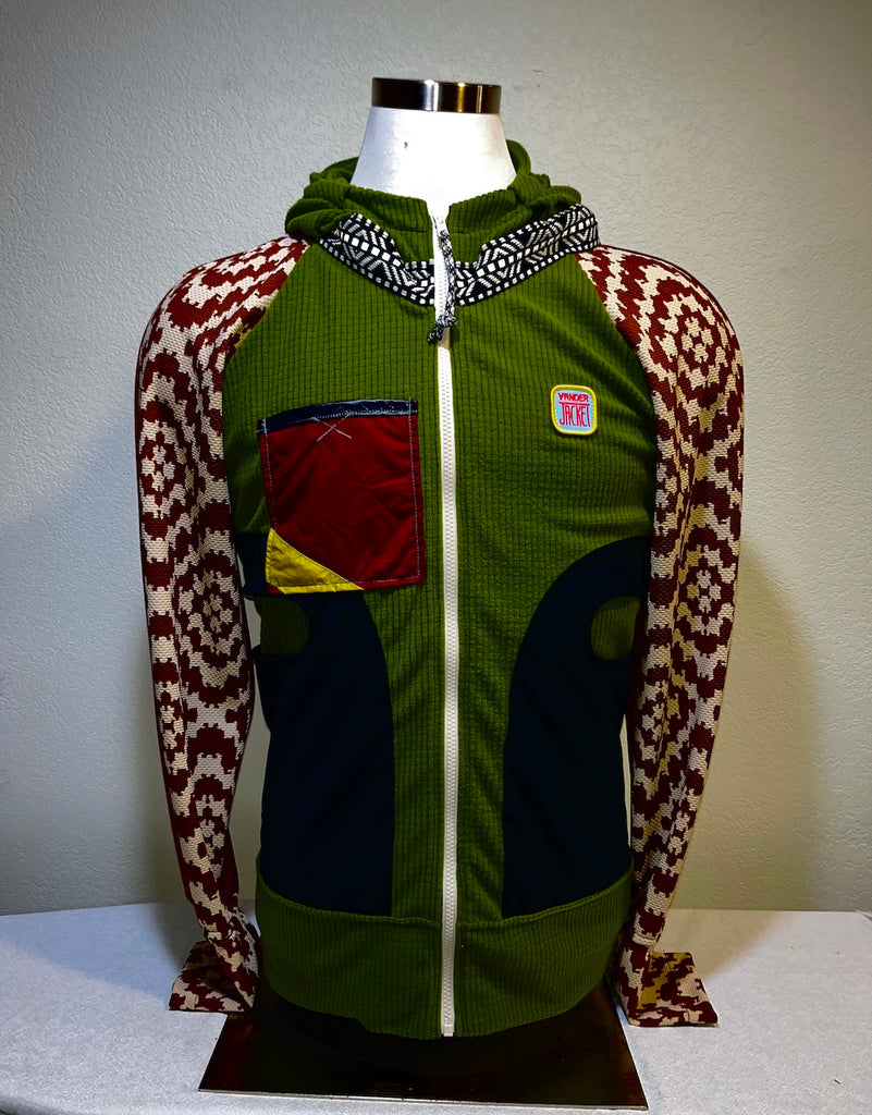 Valley Size XL ReMelly'd! - Vander Jacket | Handmade Eco-Friendly Garments Designed For Runners