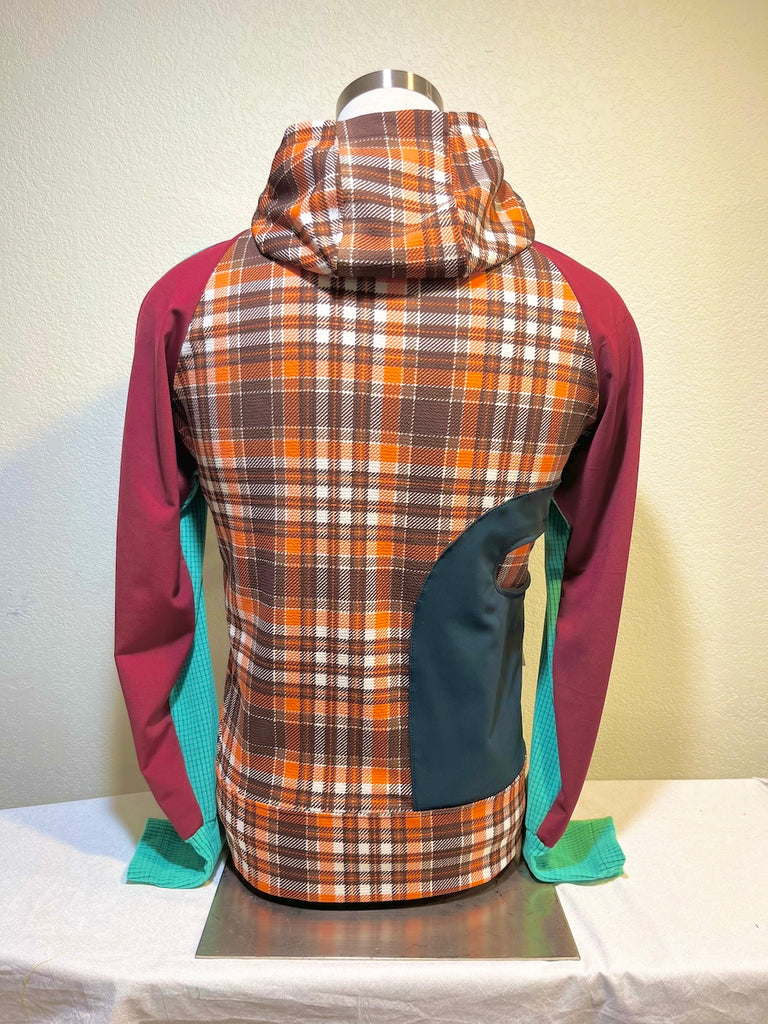 Volcano Size XL ReMelly'd! - Vander Jacket | Handmade Eco-Friendly Garments Designed For Runners