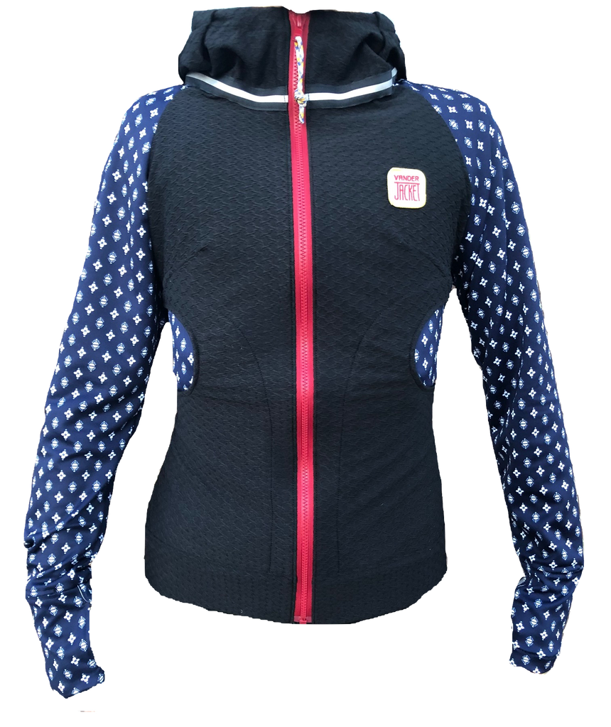 Style 6, Women's Denver Micro Line Style - Vander Jacket | Handmade Eco-Friendly Garments Designed For Runners