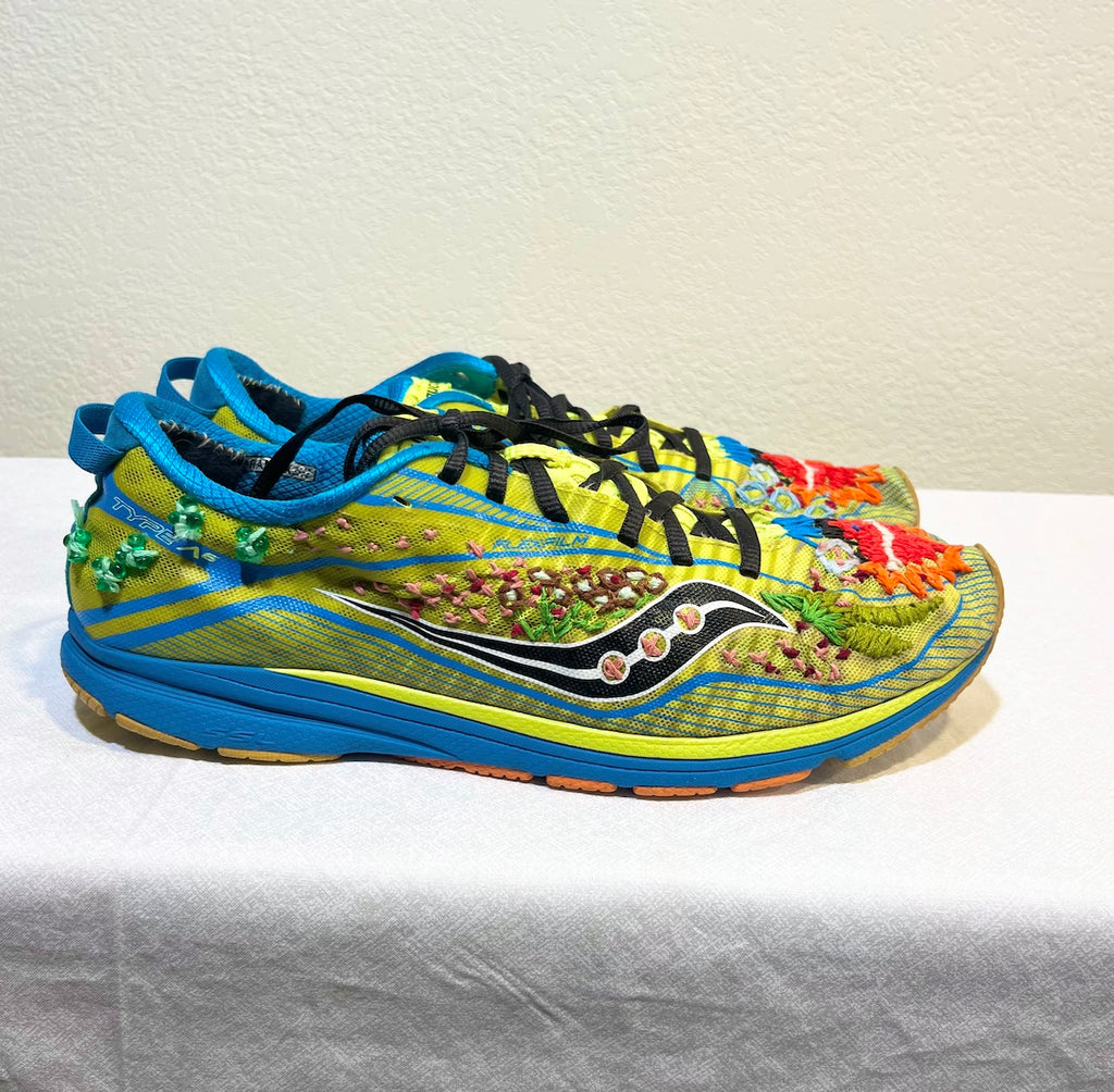 SHOE Lucky Legs, Altras Men's Size 12 - Vander Jacket | Handmade Eco-Friendly Garments Designed For Runners