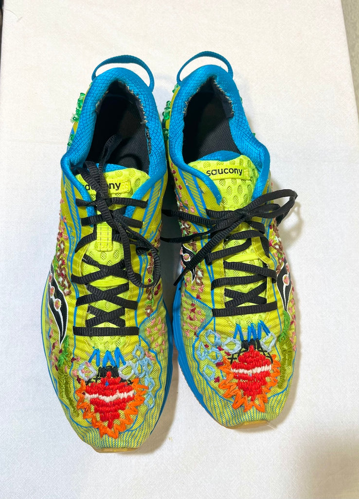 SHOE Lucky Legs, Altras Men's Size 12 - Vander Jacket | Handmade Eco-Friendly Garments Designed For Runners