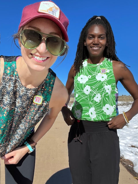 TANK Spring Green, Sizes L & XL - Vander Jacket | Handmade Eco-Friendly Garments Designed For Runners