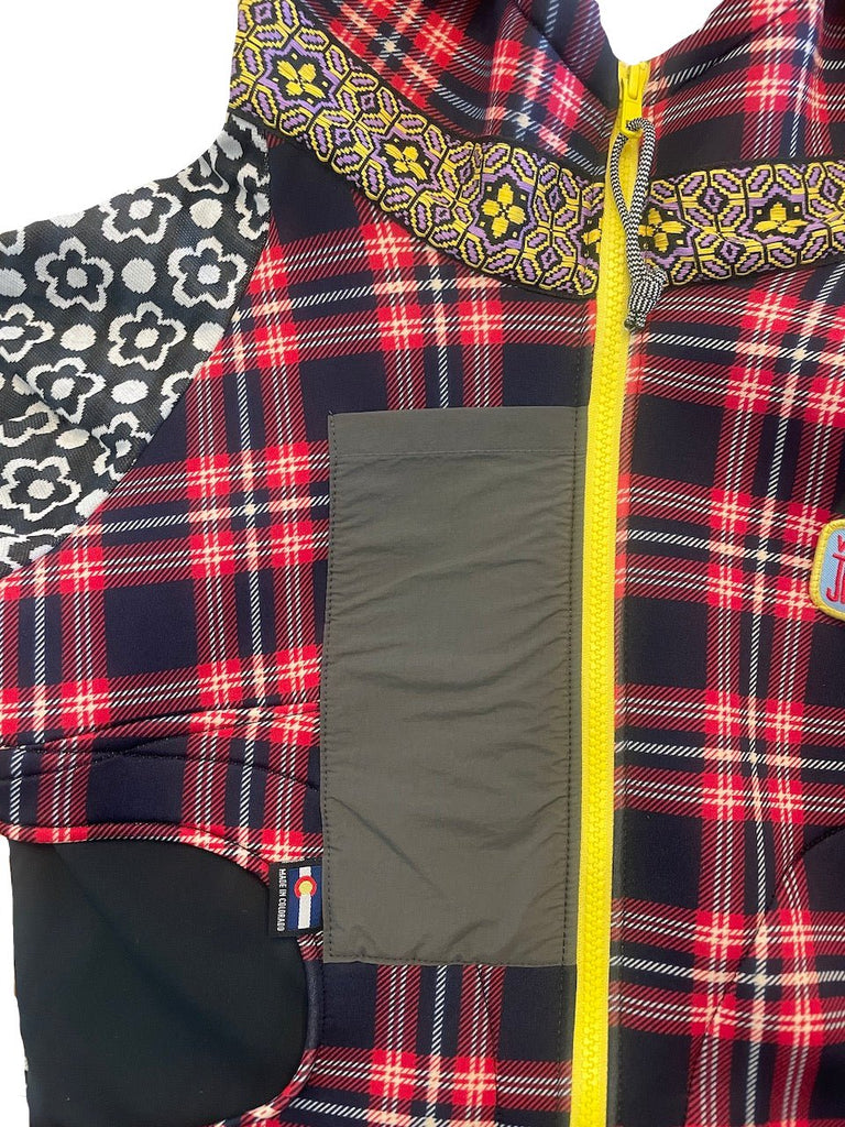 Short Run Daisy Dash Sizes XS, XL - Vander Jacket | Handmade Eco-Friendly Garments Designed For Runners