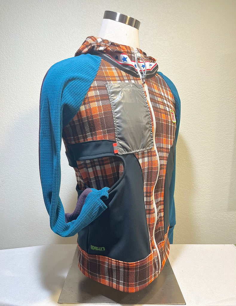 Big City Size M ReMelly'd! - Vander Jacket | Handmade Eco-Friendly Garments Designed For Runners