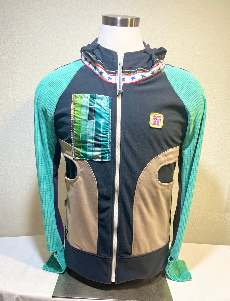 Fuel Up Size M ReMelly'd! - Vander Jacket | Handmade Eco-Friendly Garments Designed For Runners