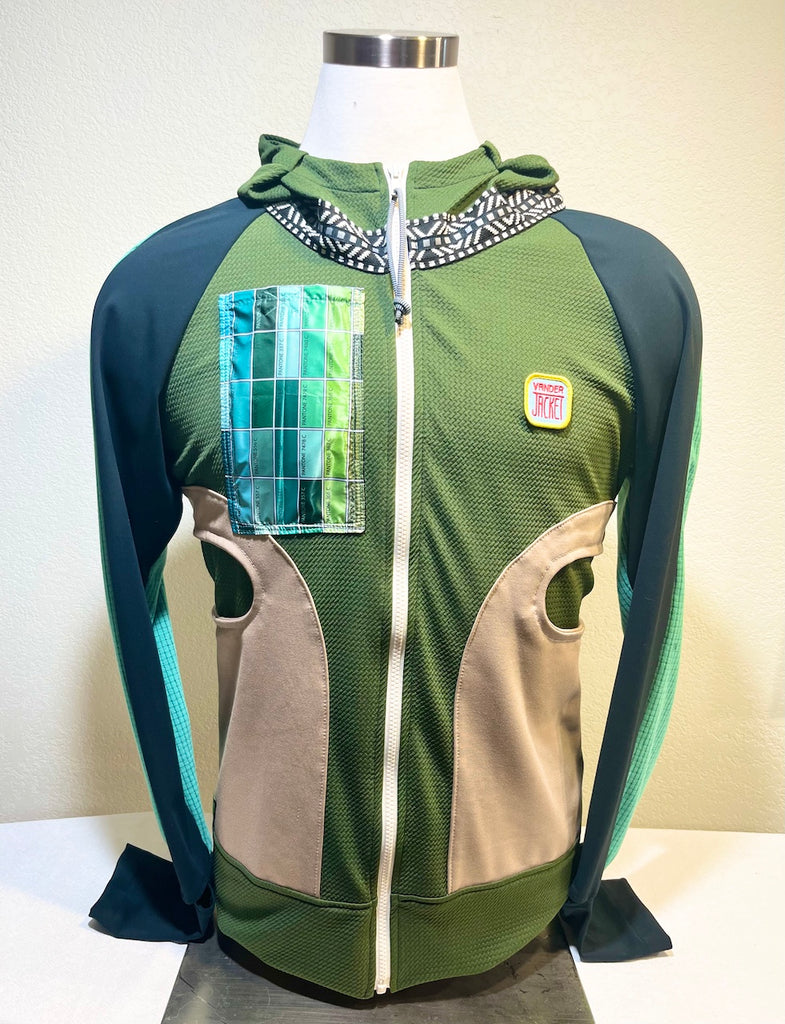 Irish Size M ReMelly'd! - Vander Jacket | Handmade Eco-Friendly Garments Designed For Runners