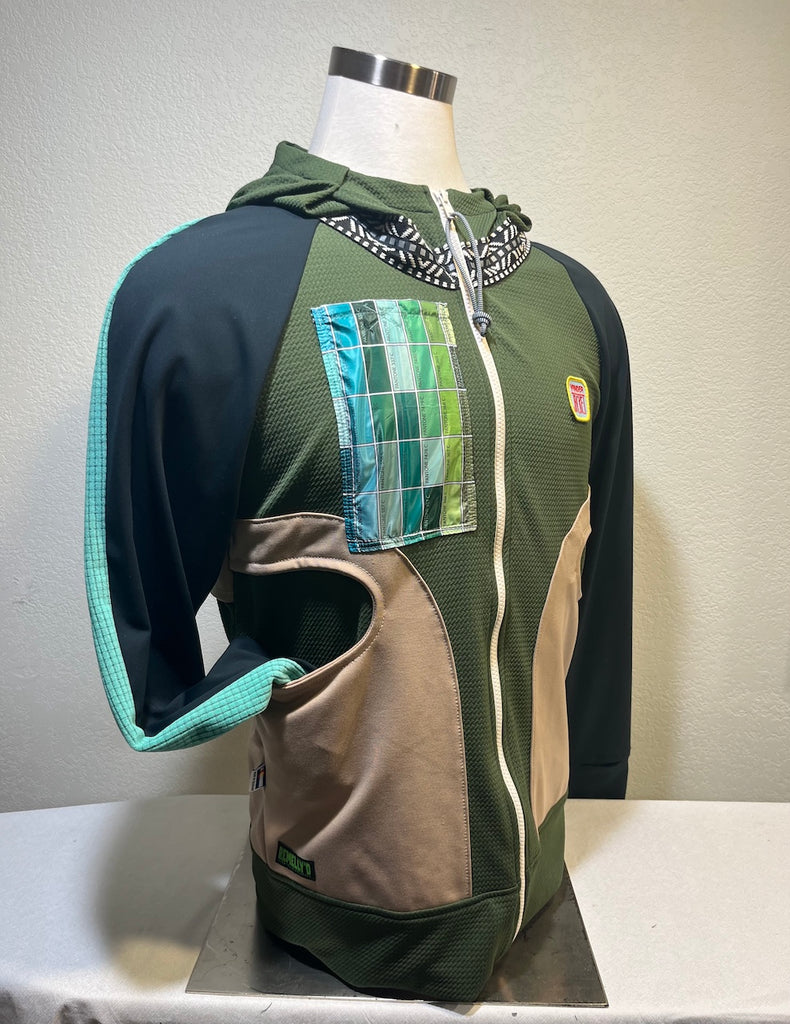 Irish Size M ReMelly'd! - Vander Jacket | Handmade Eco-Friendly Garments Designed For Runners