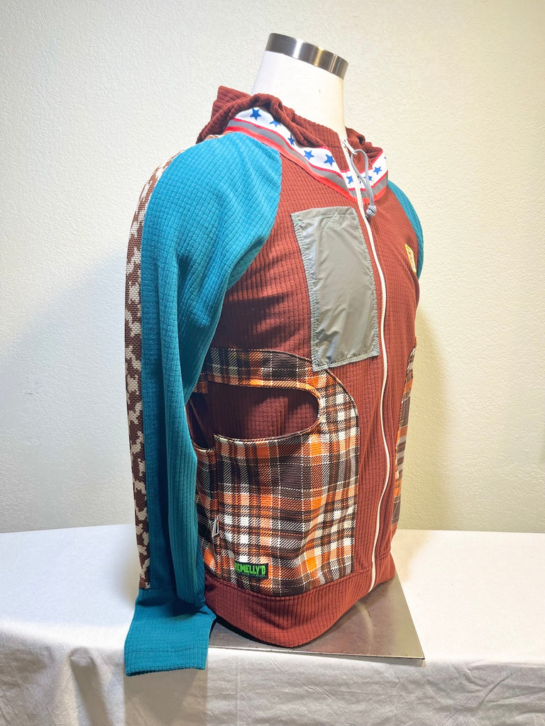 Autumn Run Size M ReMelly'd! - Vander Jacket | Handmade Eco-Friendly Garments Designed For Runners