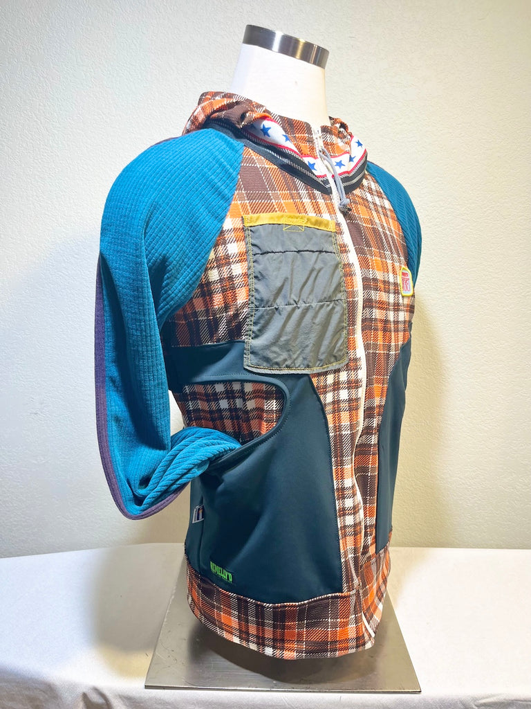 Energy Size M ReMelly'd! - Vander Jacket | Handmade Eco-Friendly Garments Designed For Runners