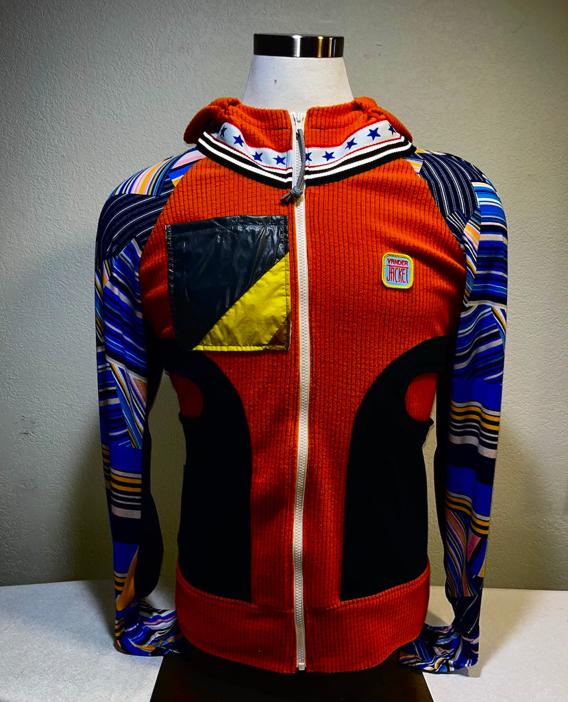 Boston Boss Size M ReMelly'd! - Vander Jacket | Handmade Eco-Friendly Garments Designed For Runners