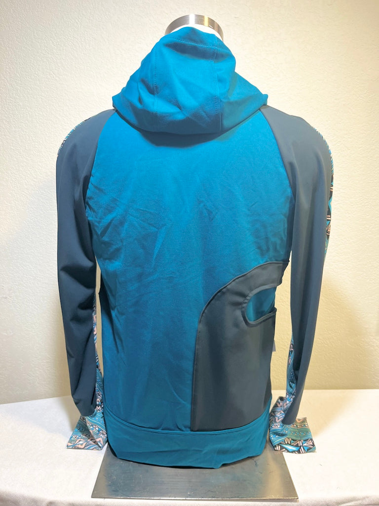 Azul Size M ReMelly'd! - Vander Jacket | Handmade Eco-Friendly Garments Designed For Runners