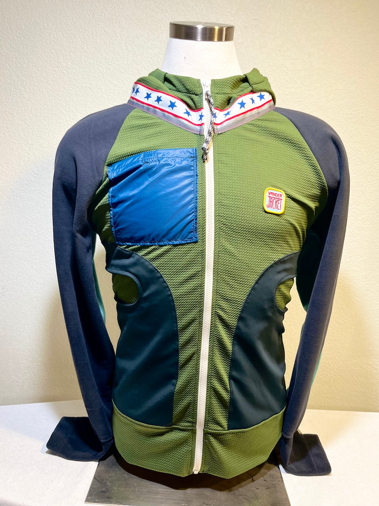 Pyramid Size XL ReMelly'd! - Vander Jacket | Handmade Eco-Friendly Garments Designed For Runners