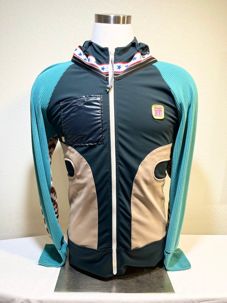 Technical Trail Size XL ReMelly'd! - Vander Jacket | Handmade Eco-Friendly Garments Designed For Runners
