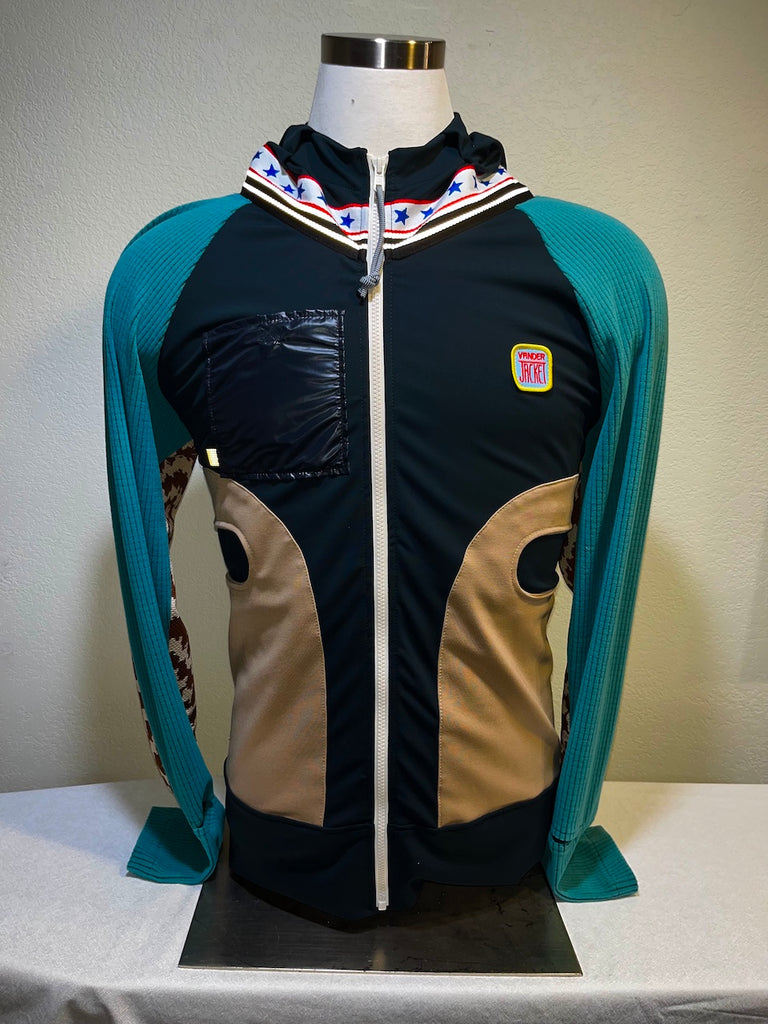 Technical Trail Size XL ReMelly'd! - Vander Jacket | Handmade Eco-Friendly Garments Designed For Runners