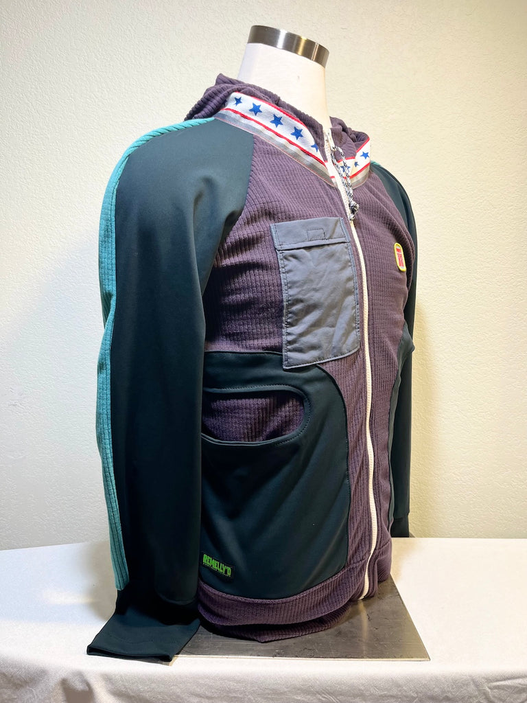 Sub-Elite Size XL ReMelly'd! - Vander Jacket | Handmade Eco-Friendly Garments Designed For Runners