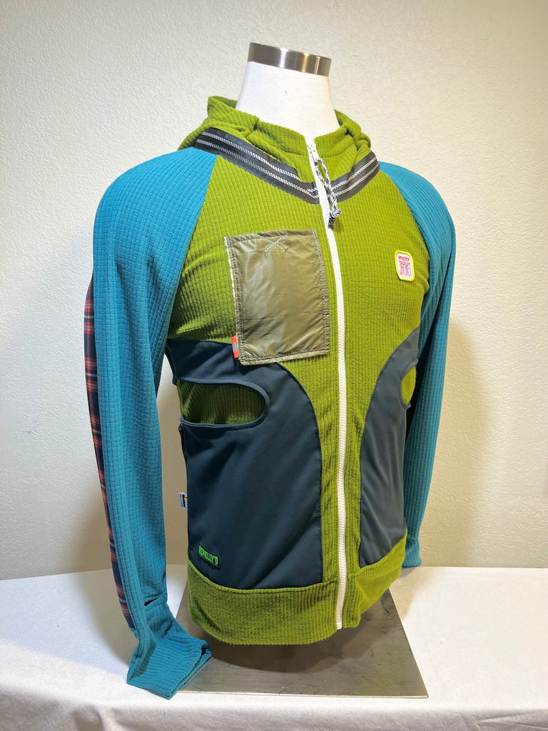 Mile 10 Size S ReMelly'd! - Vander Jacket | Handmade Eco-Friendly Garments Designed For Runners