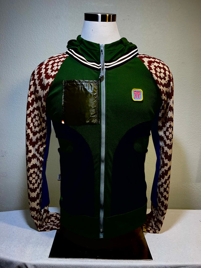 Uphill Size S ReMelly'd! - Vander Jacket | Handmade Eco-Friendly Garments Designed For Runners