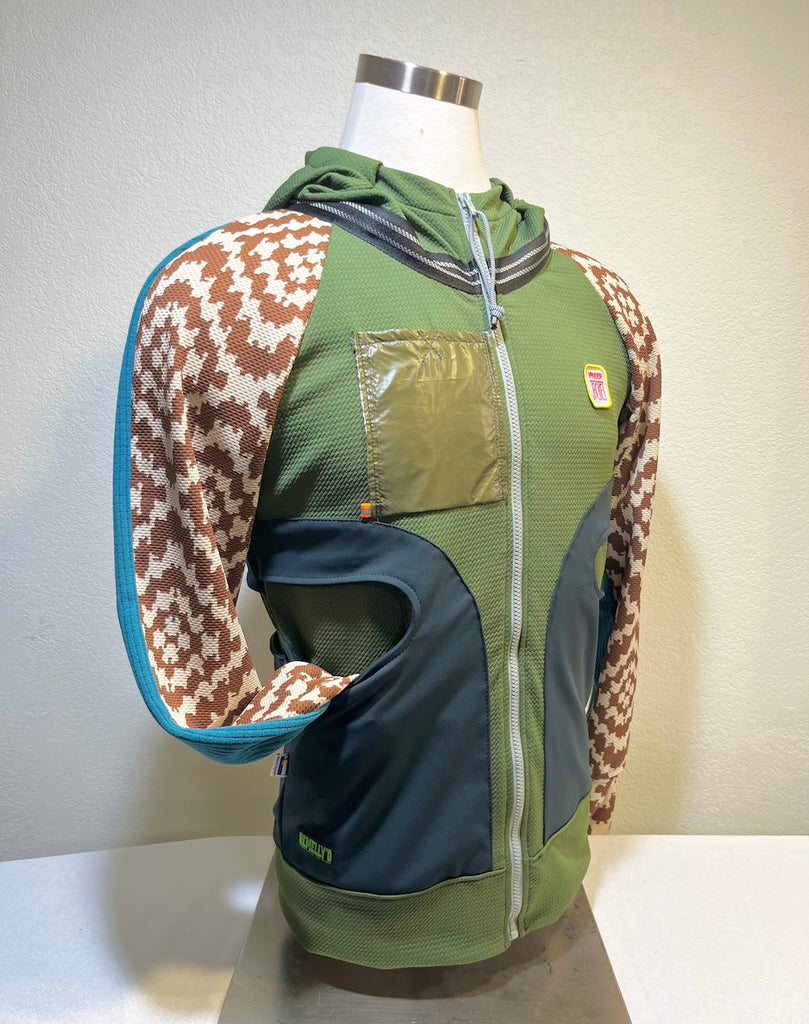 Uphill Size S ReMelly'd! - Vander Jacket | Handmade Eco-Friendly Garments Designed For Runners
