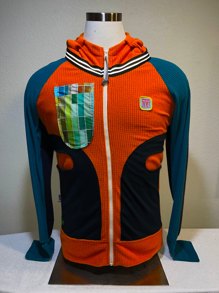 Nevada Size S ReMelly'd! - Vander Jacket | Handmade Eco-Friendly Garments Designed For Runners