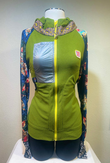 Gloriosa Size S ReMelly'd! - Vander Jacket | Handmade Eco-Friendly Garments Designed For Runners