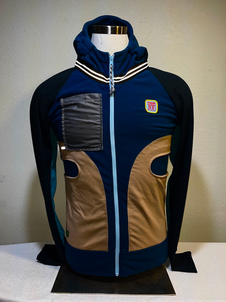 Happy Camper Size S ReMelly'd! - Vander Jacket | Handmade Eco-Friendly Garments Designed For Runners