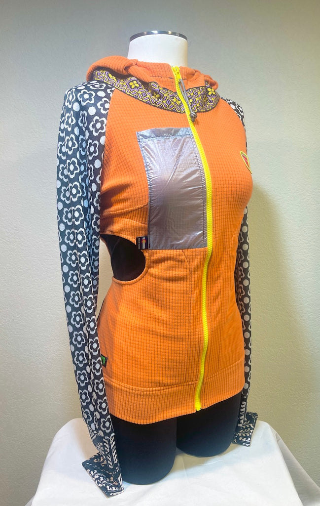 Clementine Size S ReMelly'd! - Vander Jacket | Handmade Eco-Friendly Garments Designed For Runners