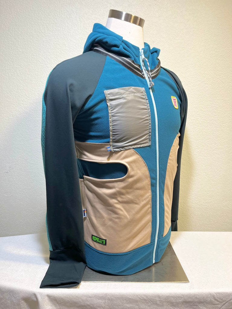 Happy Camper Size S ReMelly'd! - Vander Jacket | Handmade Eco-Friendly Garments Designed For Runners