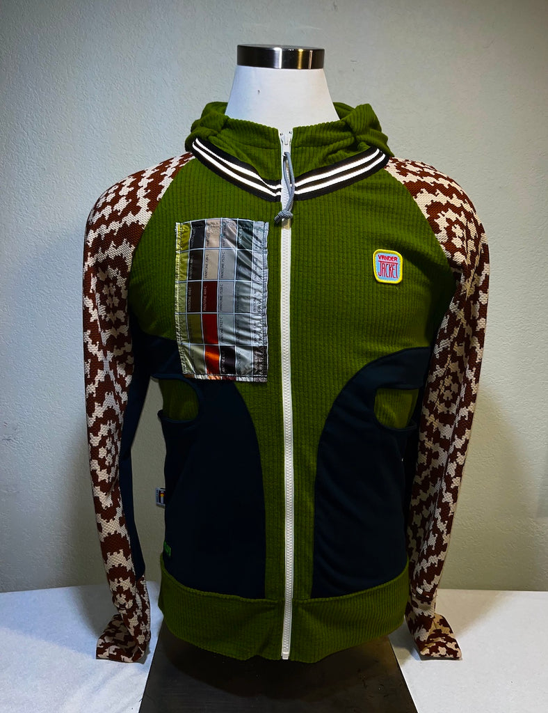 Oregon Trails Size S ReMelly'd! - Vander Jacket | Handmade Eco-Friendly Garments Designed For Runners
