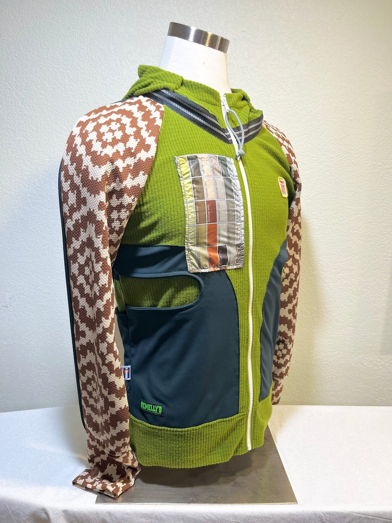 Oregon Trails Size S ReMelly'd! - Vander Jacket | Handmade Eco-Friendly Garments Designed For Runners