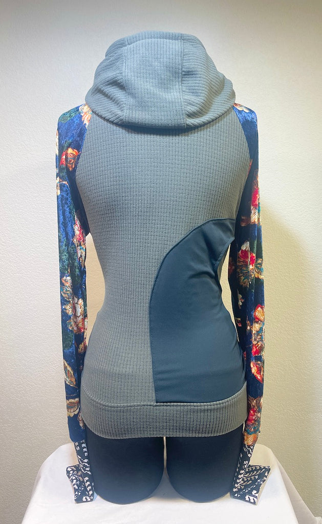 Zinnia Size L ReMelly'd! - Vander Jacket | Handmade Eco-Friendly Garments Designed For Runners