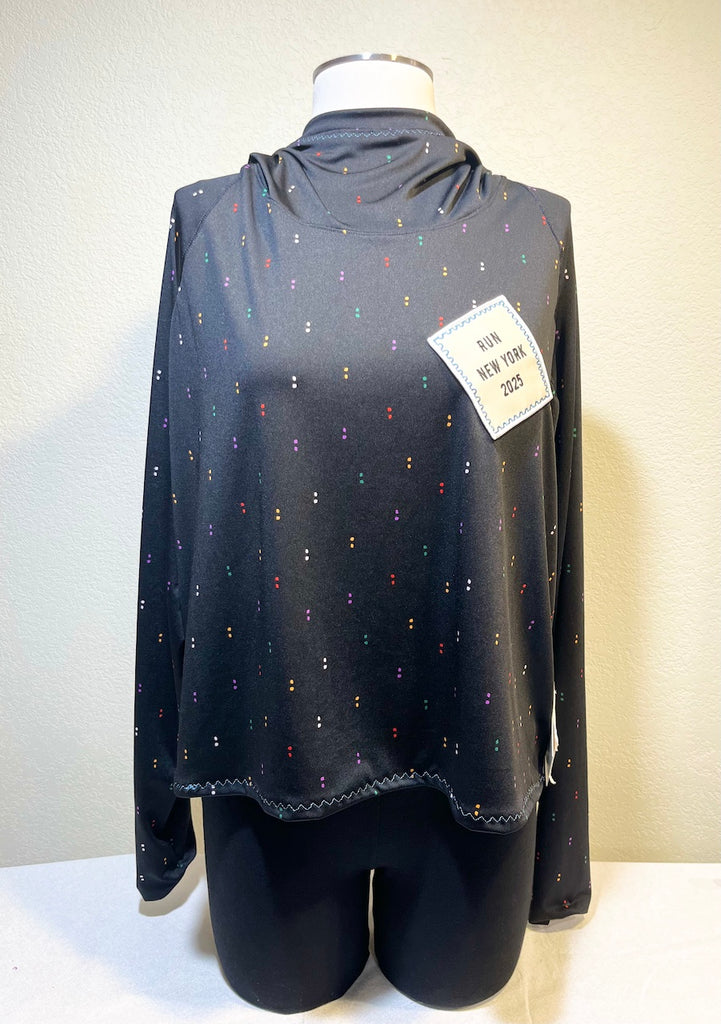 ORIGINAL Long Sleeve Run Hoodie Size S - Vander Jacket | Handmade Eco-Friendly Garments Designed For Runners