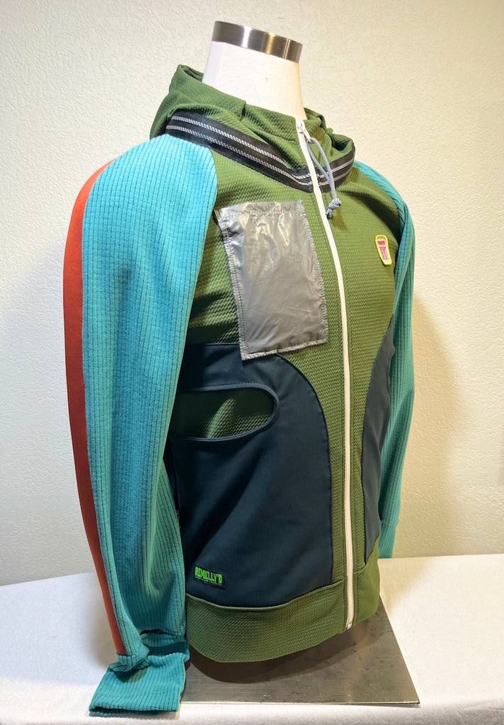 High Mile Runner Size S ReMelly'd! - Vander Jacket | Handmade Eco-Friendly Garments Designed For Runners