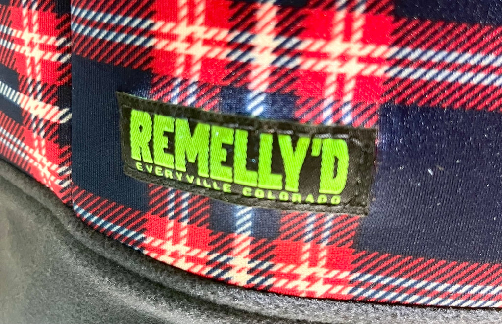 Plaid Pace Size M ReMelly'd! - Vander Jacket | Handmade Eco-Friendly Garments Designed For Runners