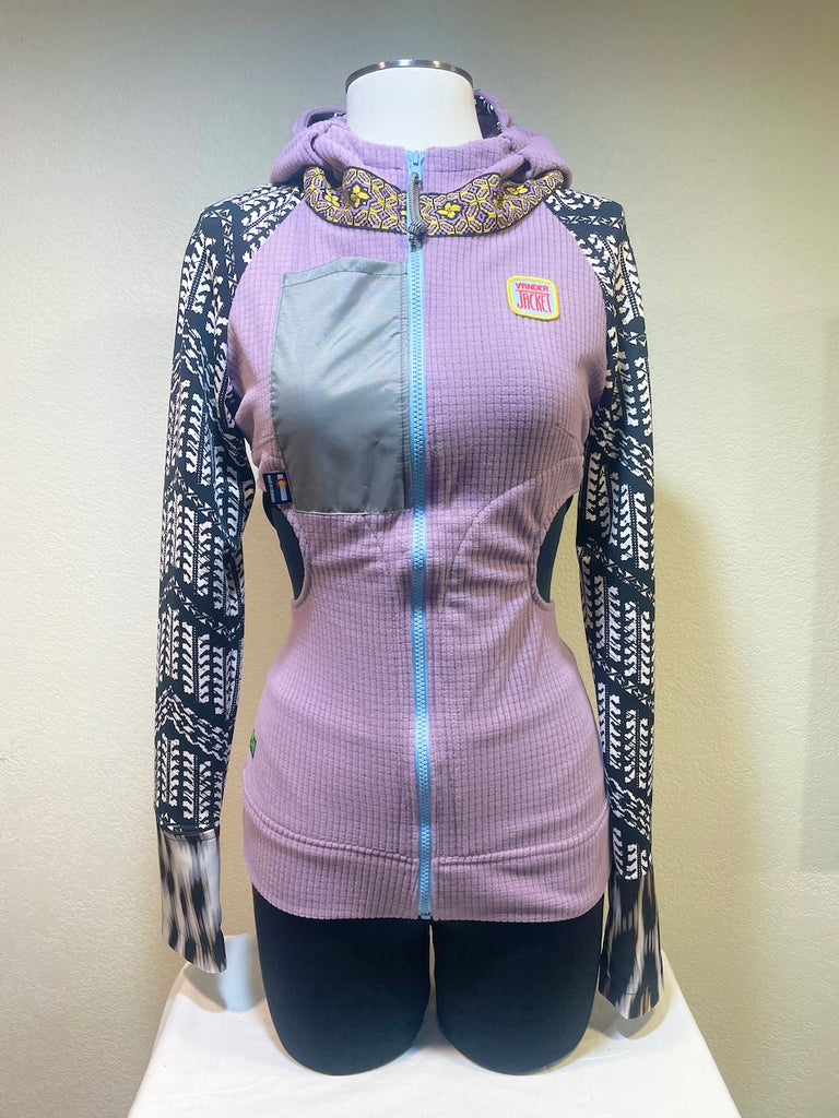 Lavender, Size XS ReMelly'd! - Vander Jacket | Handmade Eco-Friendly Garments Designed For Runners