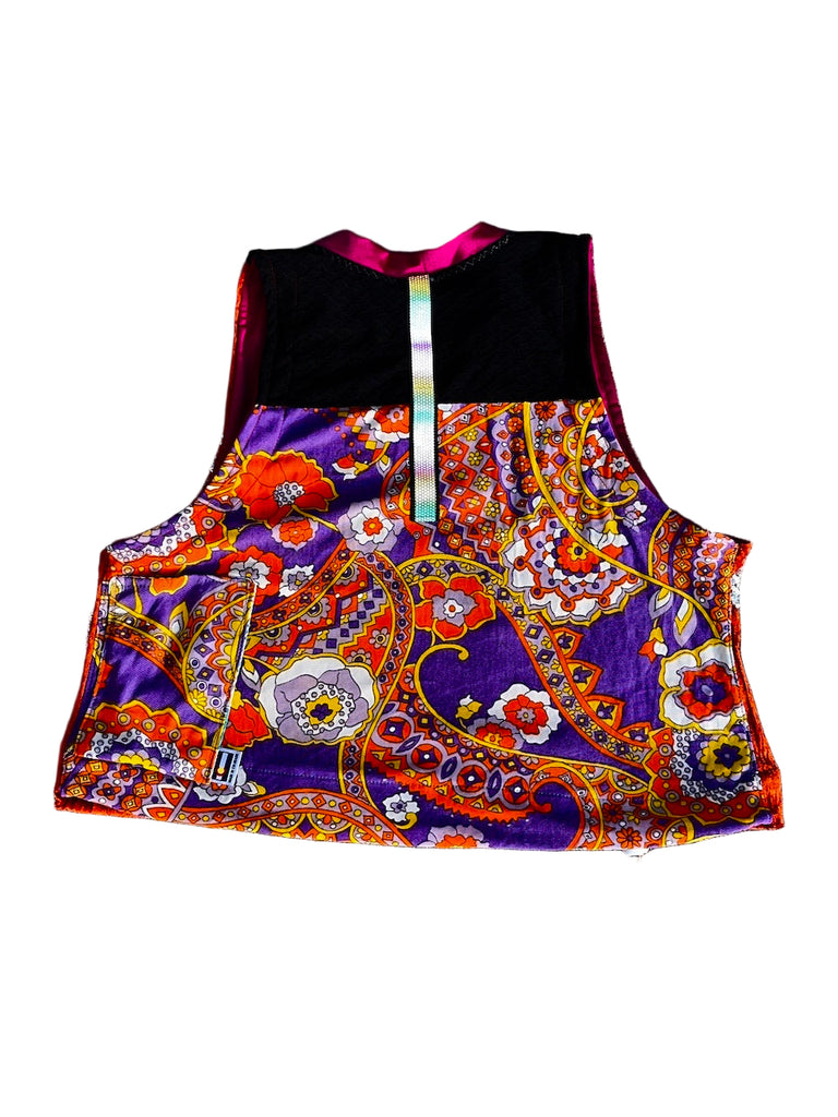 Glitter Flyer TANK Size M - Vander Jacket | Handmade Eco-Friendly Garments Designed For Runners