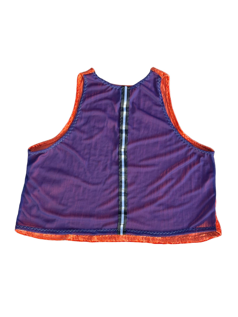 Race Day TANK Size L - Vander Jacket | Handmade Eco-Friendly Garments Designed For Runners