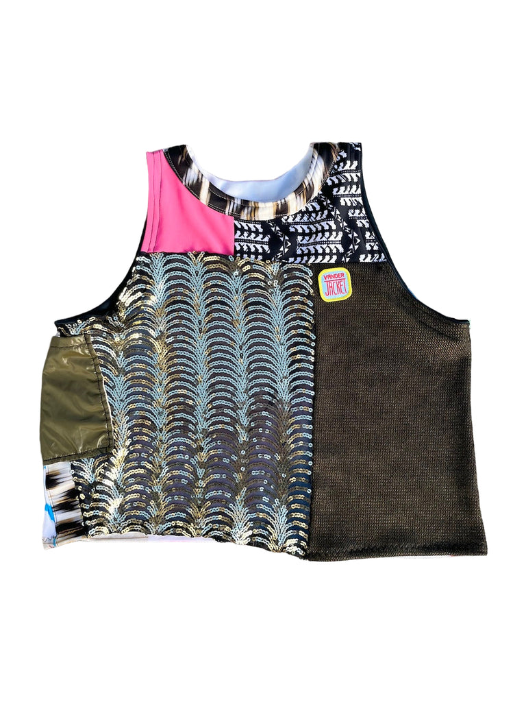 The Daredevil TANK Size M - Vander Jacket | Handmade Eco-Friendly Garments Designed For Runners