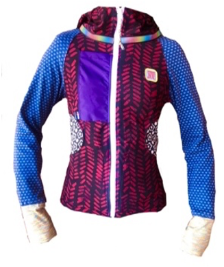 Style 20, Women's Denver Micro Line - Vander Jacket | Handmade Eco-Friendly Garments Designed For Runners