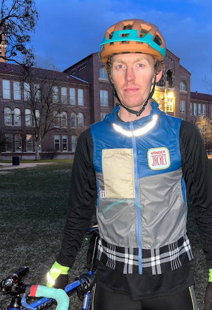 VEST Mahonia Size S - Vander Jacket | Handmade Eco-Friendly Garments Designed For Runners